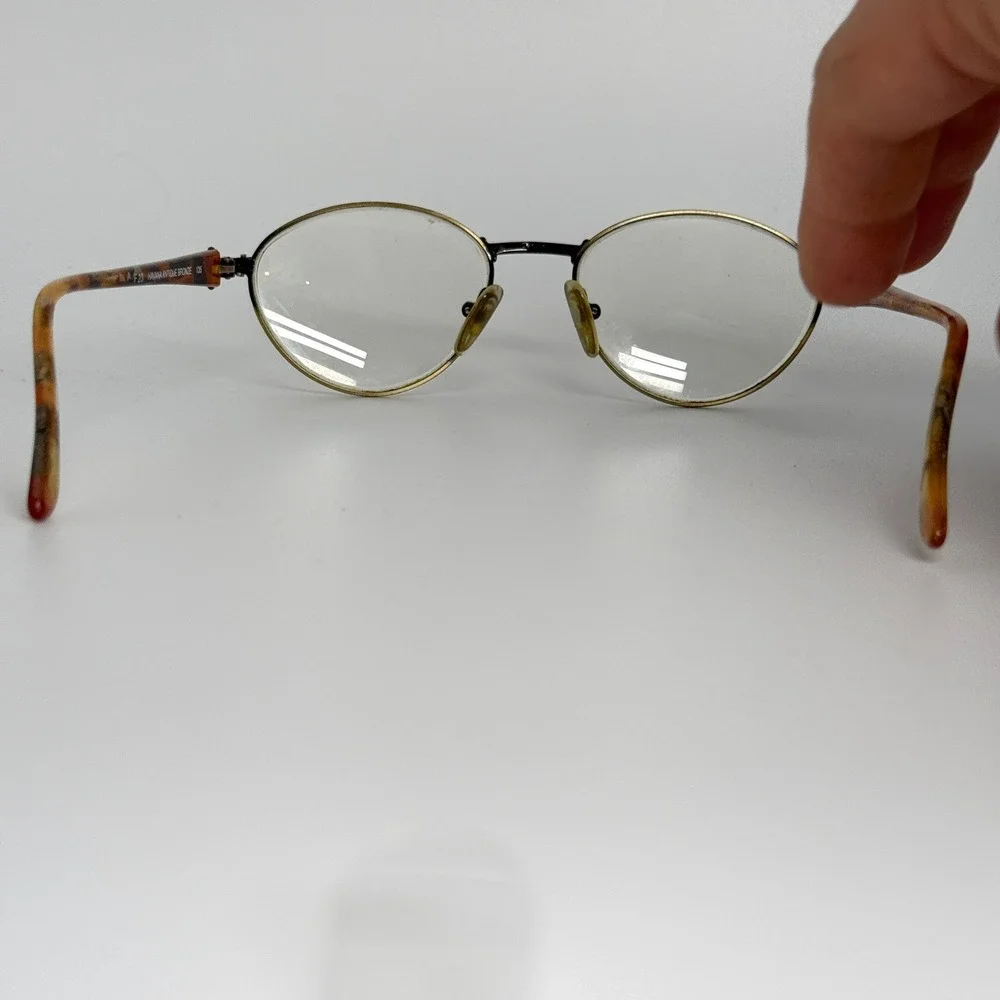 Fendi F‎ 23 Havana Antique Bronze Eyeglasses Frames Italy 52-18-135 21912